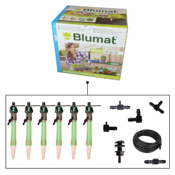 Blumat Longs Kit - Automatic Irrigation for Up to 6 Bigger Plants 1
